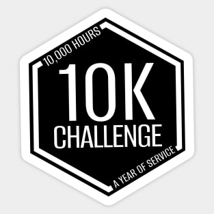 10K Challenge Sticker